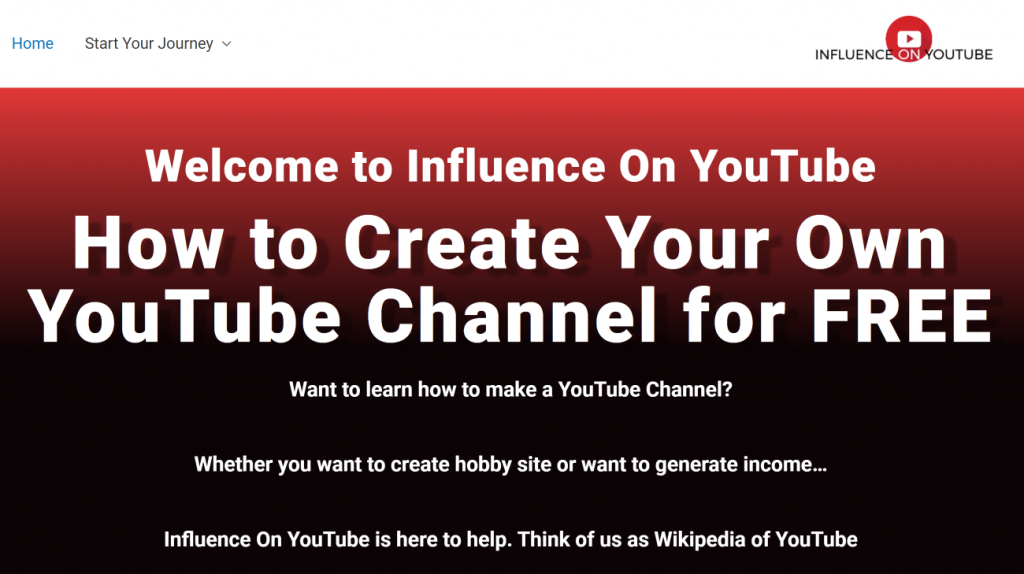 Influence on YouTube